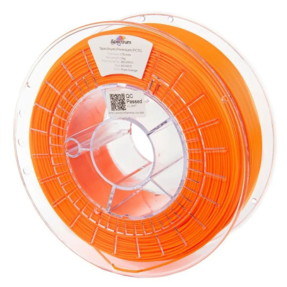 ⁨Spectrum 3D filament, Premium PCTG, 1,75mm, 1000g, 80662, pure orange⁩ w sklepie Wasserman.eu