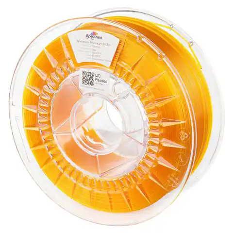 ⁨Spectrum 3D filament, Premium PCTG, 1,75mm, 1000g, 80737, transparent yellow⁩ w sklepie Wasserman.eu