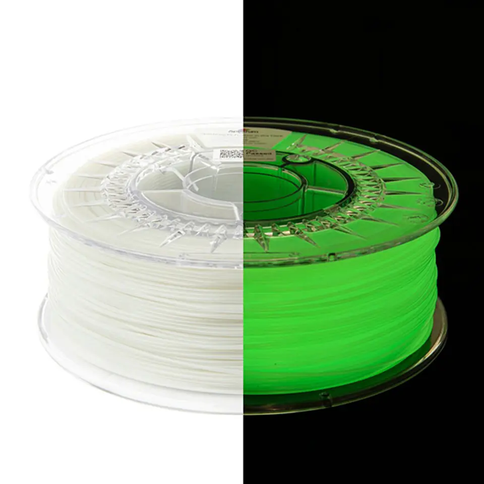 ⁨Spectrum 3D filament, PET-G glow in the dark, 1,75mm, 500g, 80536, yellow-green⁩ w sklepie Wasserman.eu