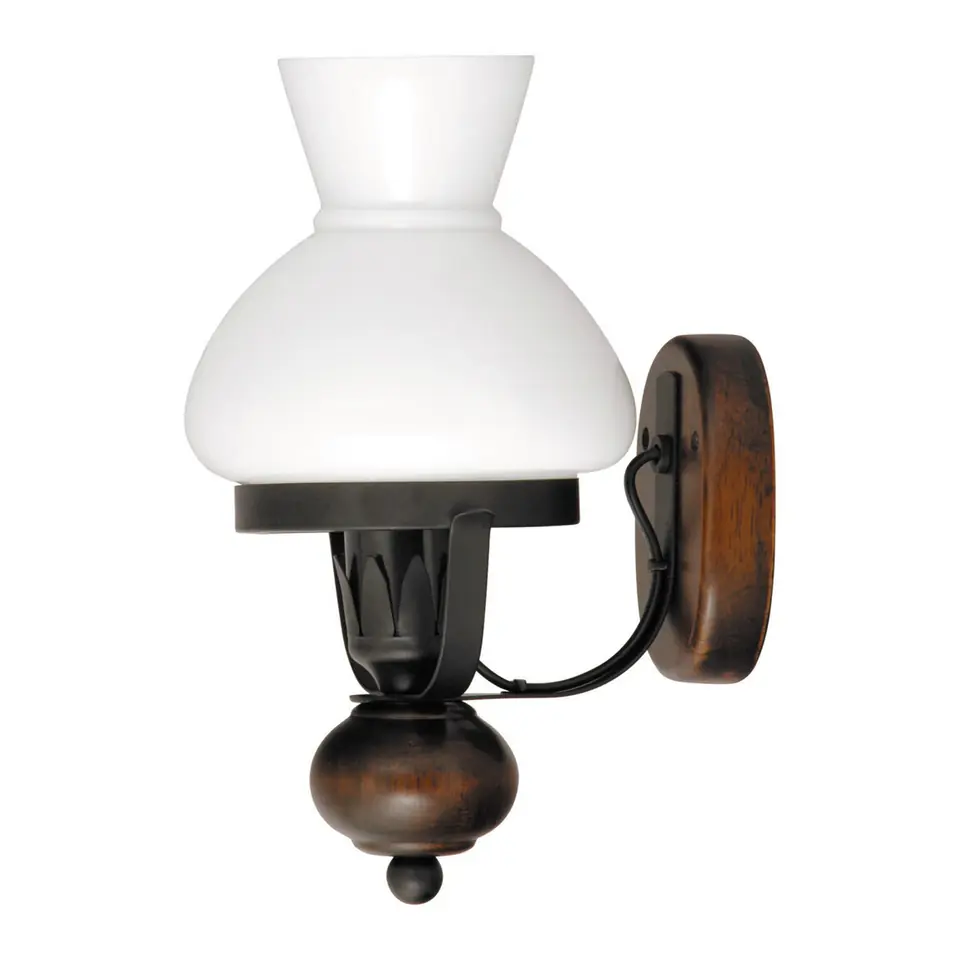 ⁨Lampa ścienna Petronel pendant E27 60W matt black 7077⁩ w sklepie Wasserman.eu