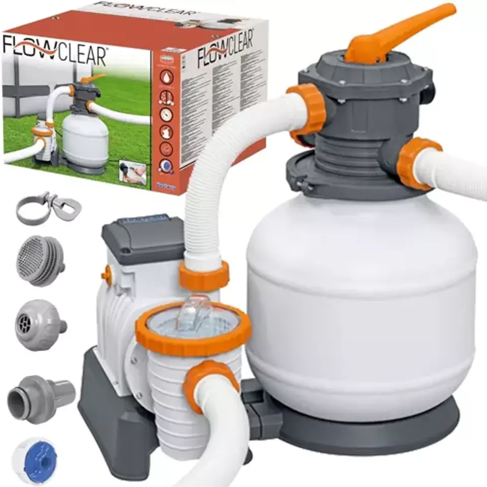 ⁨Pompa piaskowa do basenu 7571l/h - BESTWAY 58499⁩ w sklepie Wasserman.eu