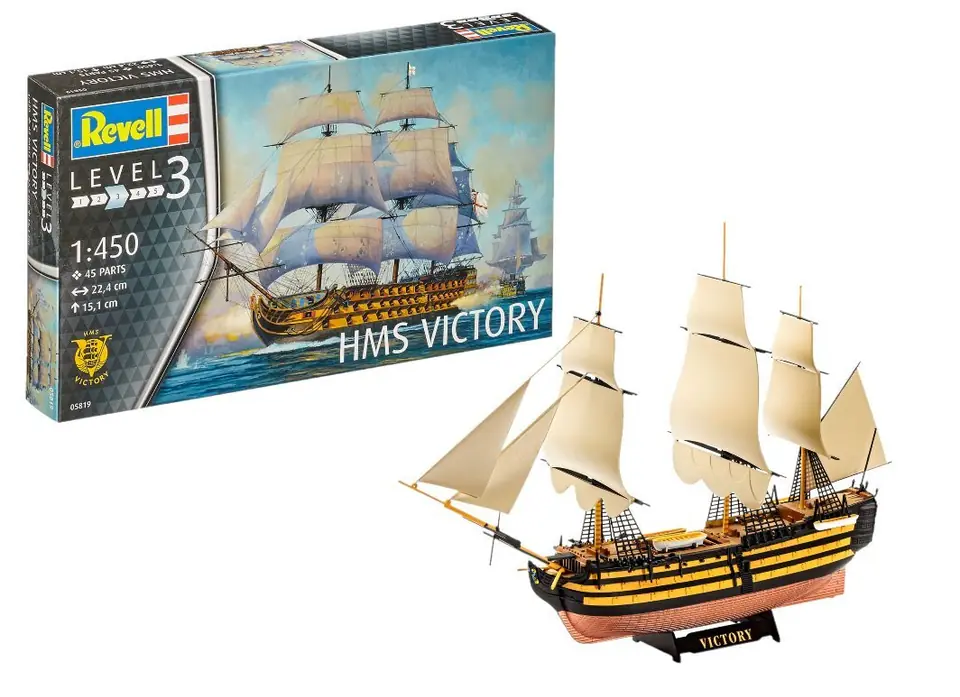 ⁨Model plastikowy HMS Victory⁩ w sklepie Wasserman.eu