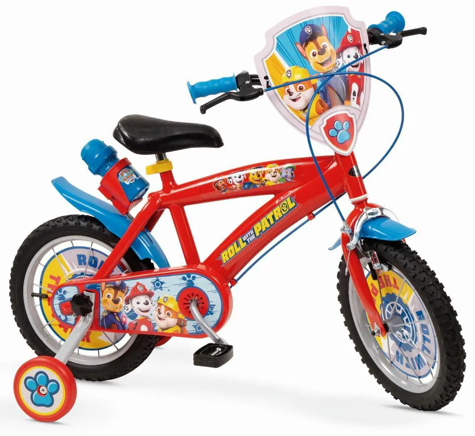 ⁨Children's Bike 14" Paw Patrol Red 1478 Boy NEW TOIMSA⁩ at Wasserman.eu