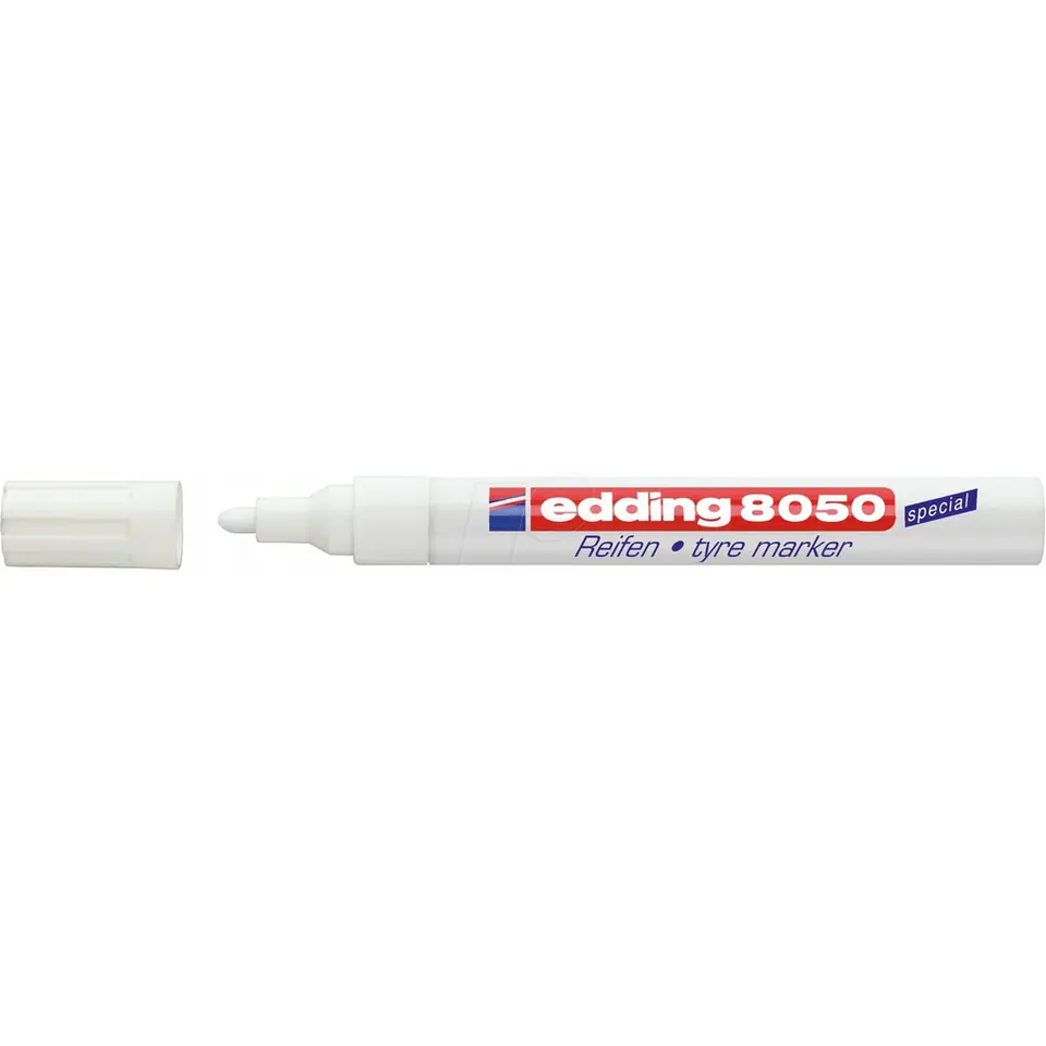 ⁨Marker do opon EDDING 8050 biały⁩ w sklepie Wasserman.eu