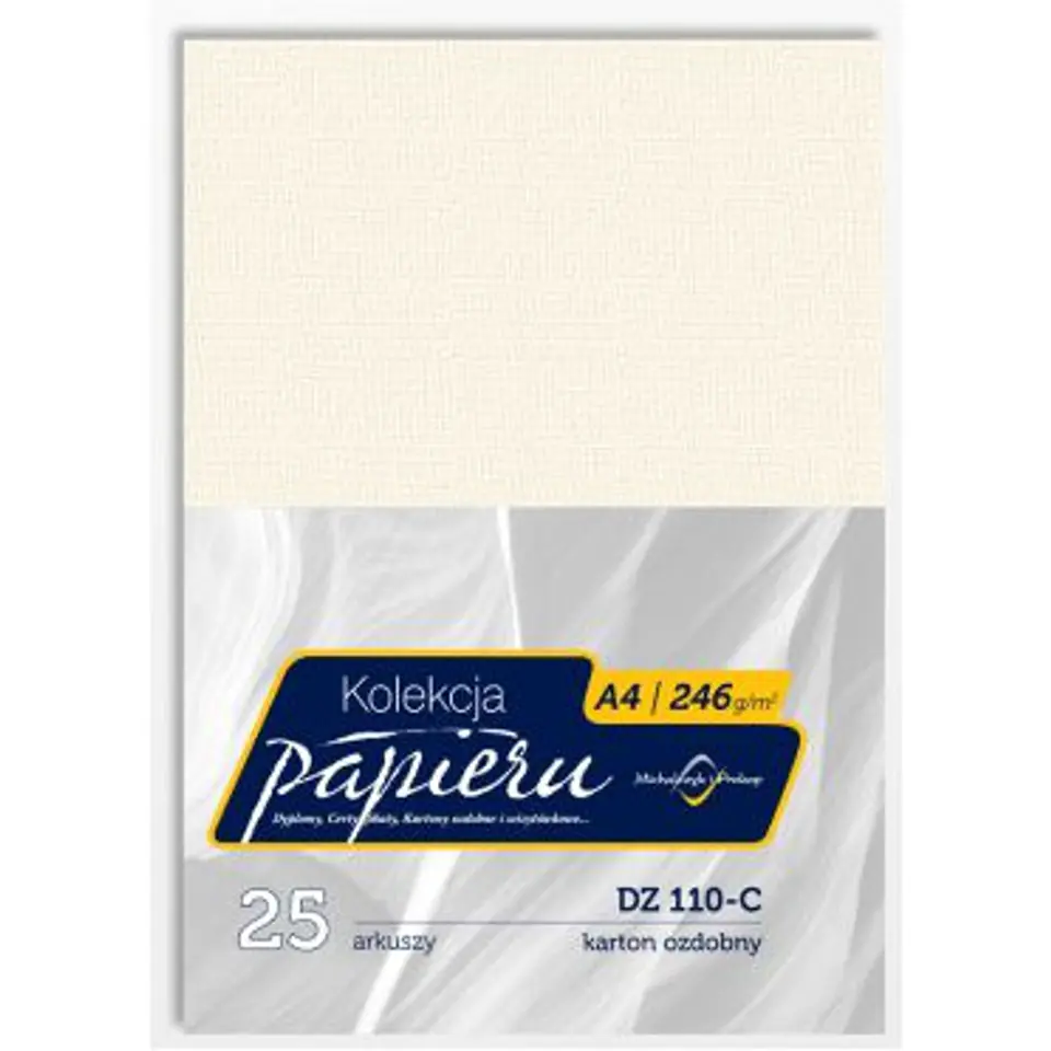 ⁨Karton wizytówkowy A4 246g DZ110-C (25) MICHALCZYK I PROKOP⁩ w sklepie Wasserman.eu