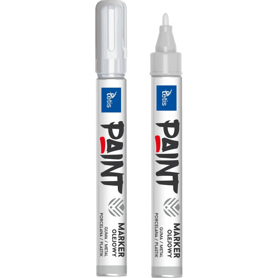 ⁨Marker olejowy 2mm okrągły KM202-S TETIS⁩ w sklepie Wasserman.eu