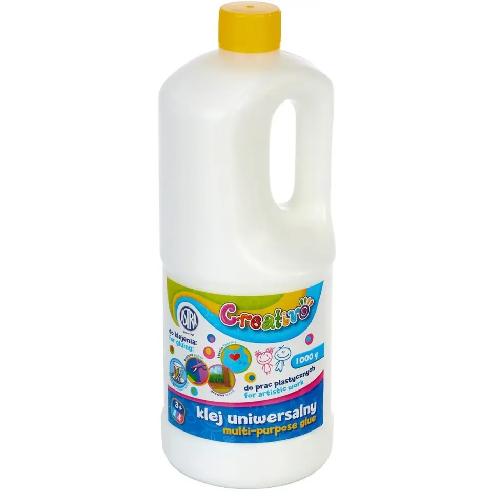 ⁨Klej uniwersalny w płynie CREATIVO szkolny 1000ml 401118001 ASTRA⁩ w sklepie Wasserman.eu
