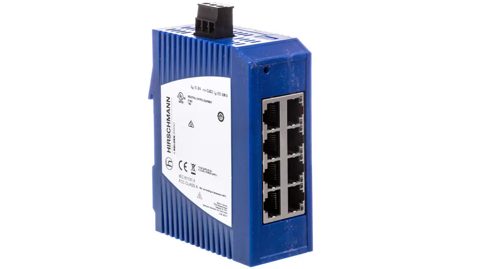 ⁨Switch przemysłowy SPIDER III 8x10/100 Mbit/s RJ45 H-942 132-002⁩ w sklepie Wasserman.eu