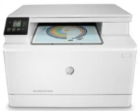 ⁨HP Color LaserJet Pro MFP M182n, Color, Printer for Print, Copy, Scan, Energy Efficient; Strong Security⁩ at Wasserman.eu