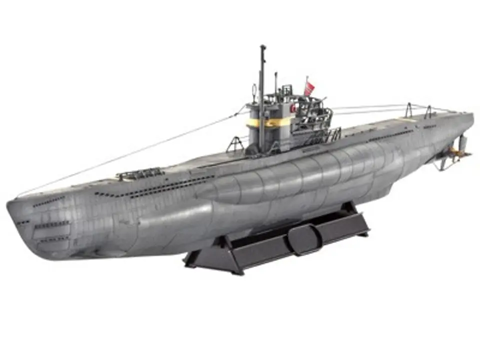 ⁨Plastic model German Submarine TYPE VII C/41⁩ at Wasserman.eu