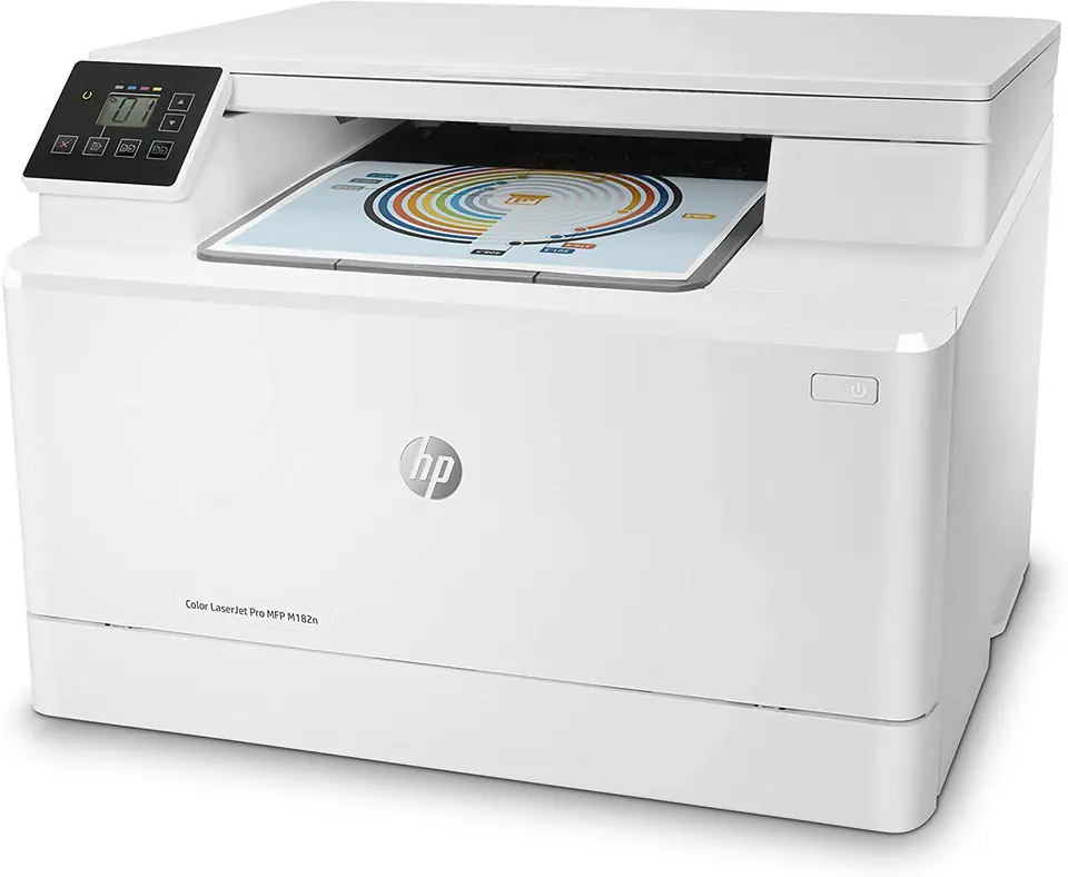 ⁨Urządzenie wielofunkcyjne HP Color LaserJet Pro M182n⁩ w sklepie Wasserman.eu