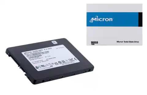 ⁨SSD Micron 5300 PRO 960GB SATA 2.5" MTFDDAK960TDS-1AW1ZABYY (DWPD 1.5)⁩ at Wasserman.eu