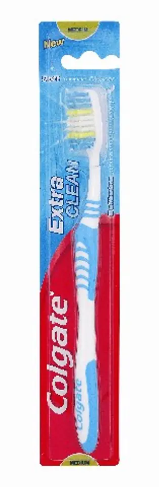 ⁨Colgate Szczoteczka Extra Clean Średnia  1szt⁩ w sklepie Wasserman.eu