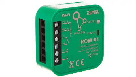 ⁨SUPLA In-box receiver WI-FI 1-channel bidirectional ROW-01 SPL10000001⁩ at Wasserman.eu
