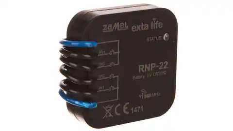 ⁨Radiowy nadajnik dopuszkowy 4-kanałowy bateryjny RNP-22 EXL10000021⁩ w sklepie Wasserman.eu