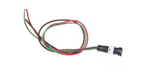 ⁨Lampka sygnalizacyjna 5mm czerwono-zielony 12-24V AC/DC KLP 5GR/24V 84405015⁩ w sklepie Wasserman.eu
