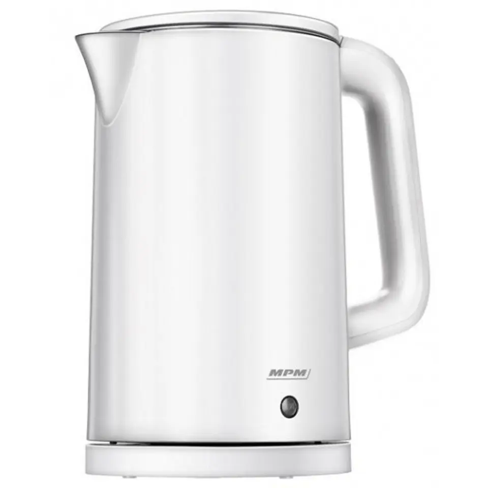 ⁨MPM Cordless kettle MCZ-105, white, 1.7 l⁩ at Wasserman.eu