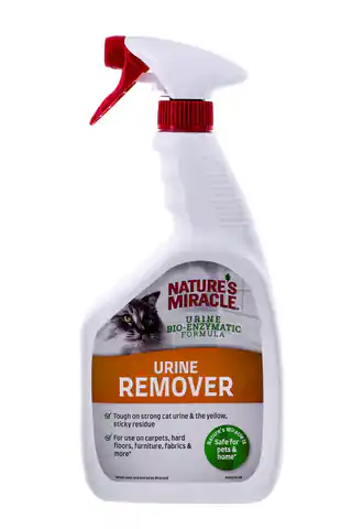 ⁨NATURE'S MIRACLE Urine Remover Cat - Spray zum Reinigen und Entfernen - 946 ml⁩ im Wasserman.eu