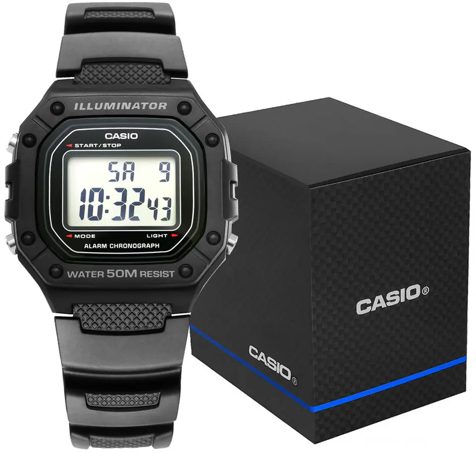 ⁨Zegarek Męski CASIO W-218H-1AVEF + BOX⁩ w sklepie Wasserman.eu