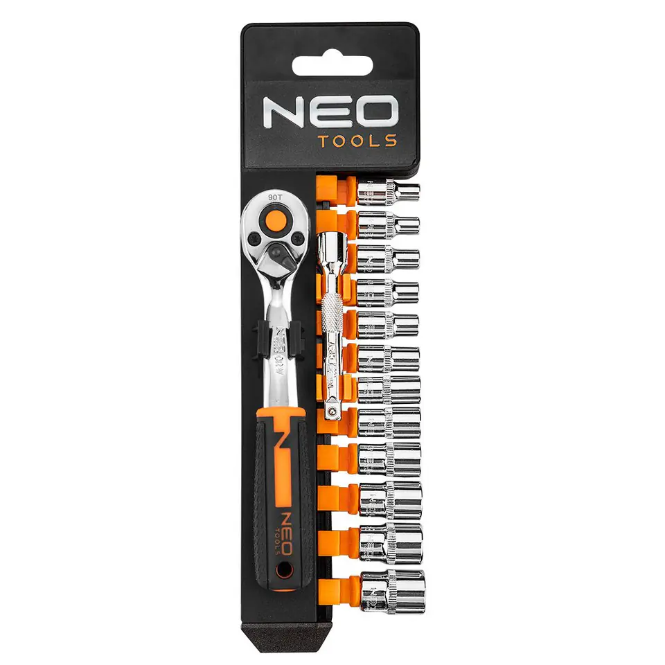 ⁨Klucze nasadowe 1/4", zestaw 14 szt.⁩ w sklepie Wasserman.eu