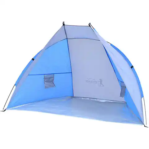 ⁨Namiot osłona plażowa Sun Royokamp (kolor Niebieski. Szary/Srebrny)⁩ w sklepie Wasserman.eu