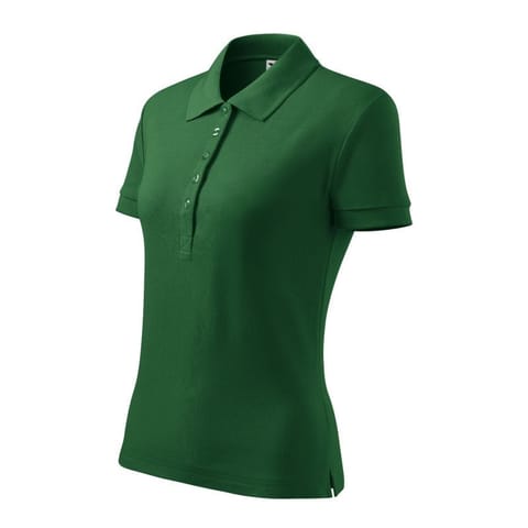 ⁨Koszulka Malfini polo Cotton Heavy W MLI (kolor Zielony, rozmiar 2XL)⁩ w sklepie Wasserman.eu