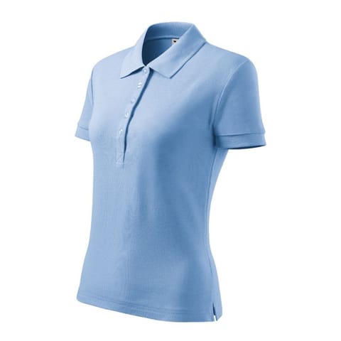 ⁨Koszulka Malfini polo Cotton Heavy W MLI (kolor Niebieski, rozmiar 2XL)⁩ w sklepie Wasserman.eu