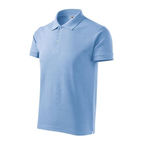 ⁨Koszulka Malfini polo Cotton Heavy M MLI (kolor Niebieski, rozmiar 2XL)⁩ w sklepie Wasserman.eu