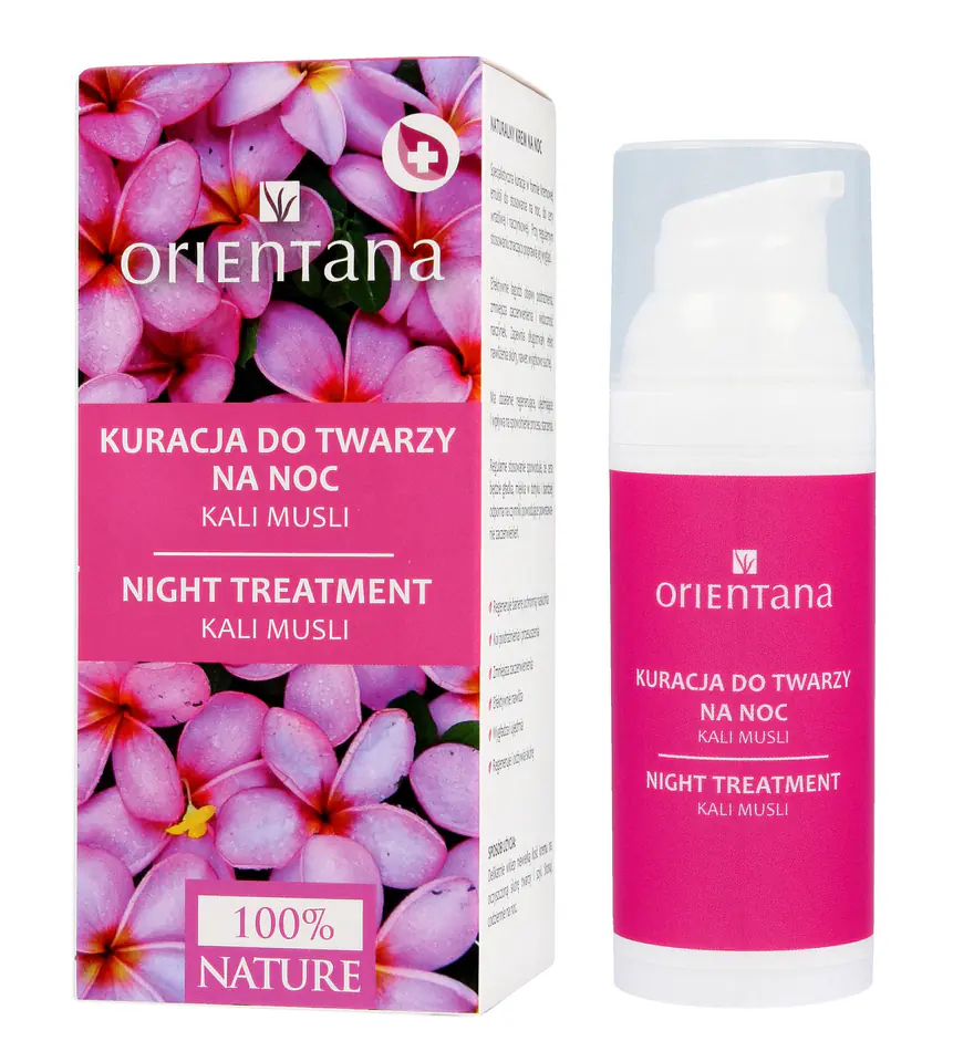 ⁨ORIENTANA KALI MUSLI Krem do twarzy na Noc 50ml⁩ w sklepie Wasserman.eu