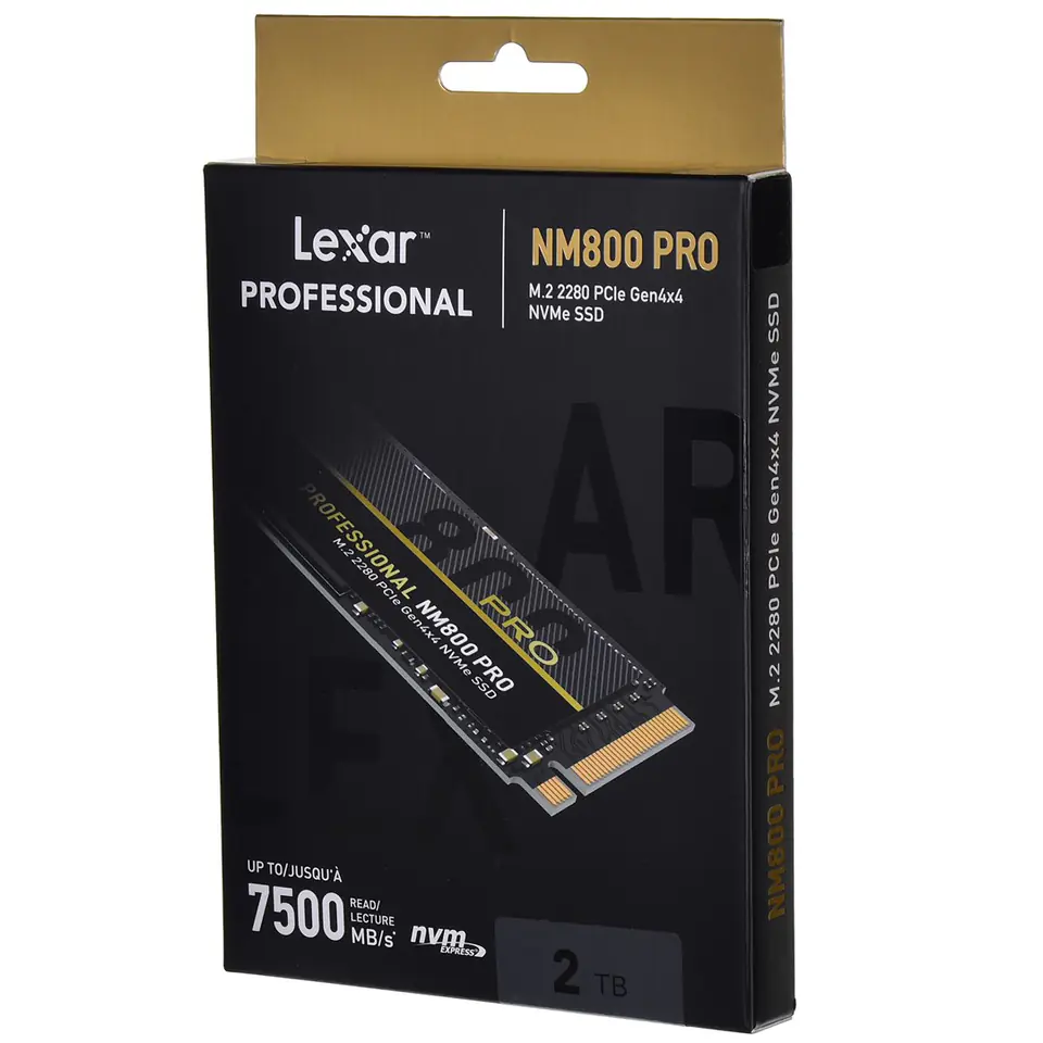 Dysk SSD Lexar NM800 PRO 2TB M.2 PCIe NVMe w sklepie Wasserman.eu