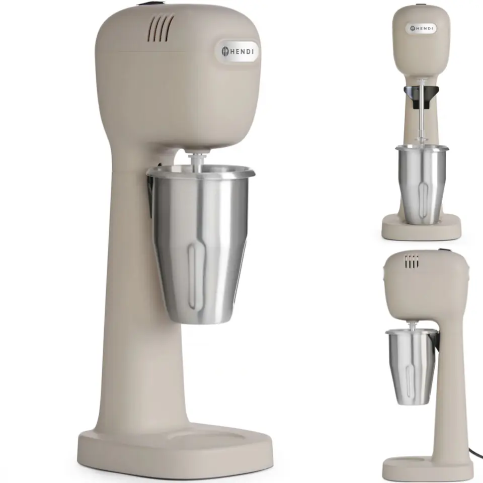 Shaker spieniacz do koktajli mlecznych 400 W karmelowy - Hendi 221624 w sklepie Wasserman.eu