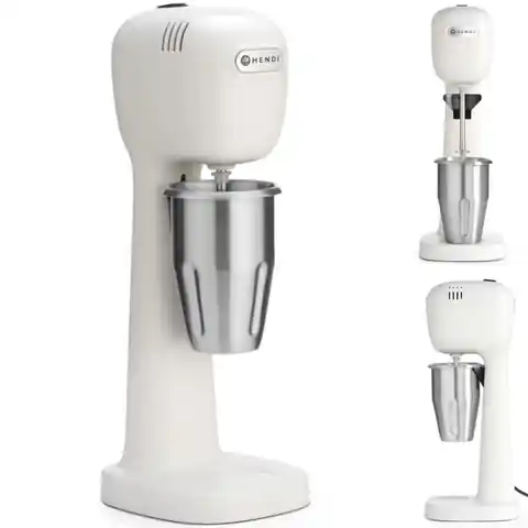 ⁨Shaker spieniacz do koktajli mlecznych 400 W biały - Hendi 221617⁩ w sklepie Wasserman.eu