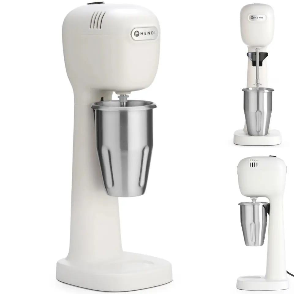 Shaker spieniacz do koktajli mlecznych 400 W biały - Hendi 221617 w sklepie Wasserman.eu