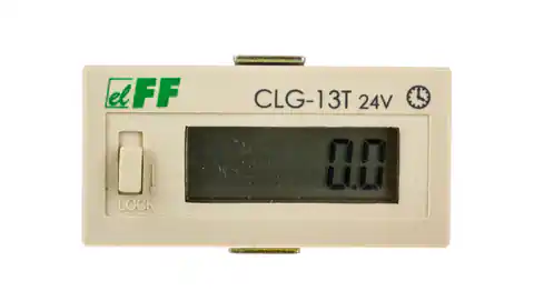 ⁨Licznik czasu pracy 4-30V DC 6 znaków cyfrowy tablicowy 48x24mm CLG-13T-24V⁩ w sklepie Wasserman.eu