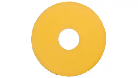 ⁨Tabliczka opisowa żółta okrągła SR-GE 063264⁩ w sklepie Wasserman.eu