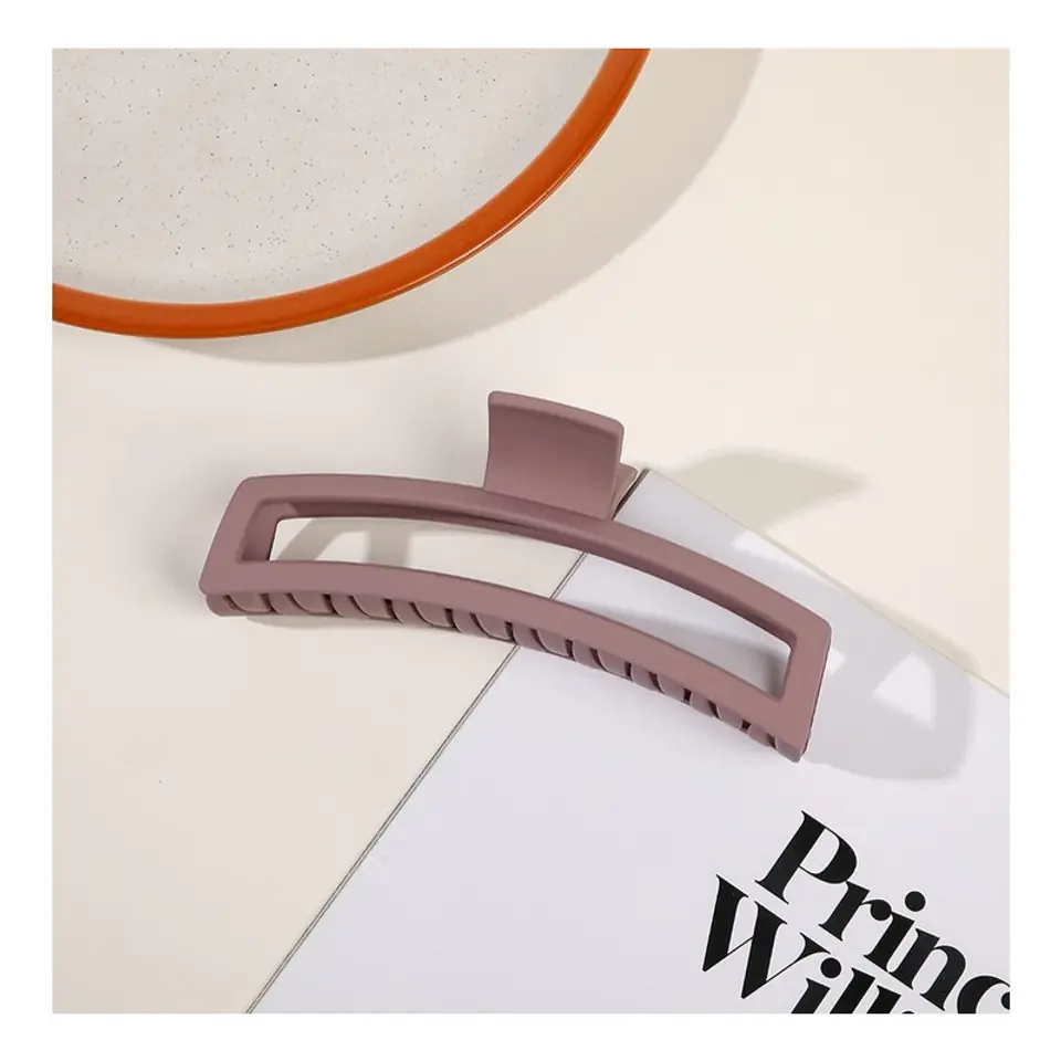Spinka do włosów klamra XL róż 13 cm SP183 w sklepie Wasserman.eu