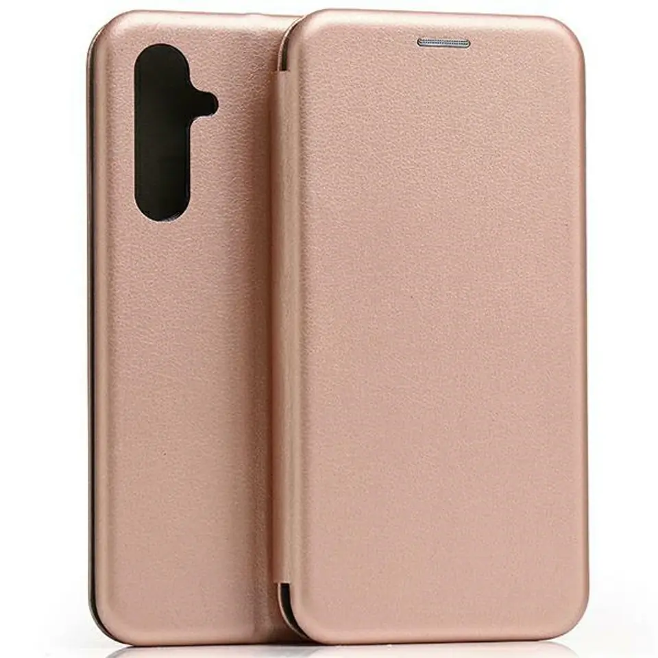 ⁨Beline Etui Book Magnetic Samsung A54 5G A546 różowo-złoty/rosegold⁩ w sklepie Wasserman.eu
