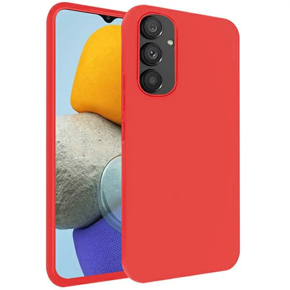 ⁨Beline Etui Candy Samsung A34 5G A346 czerwony/red⁩ w sklepie Wasserman.eu