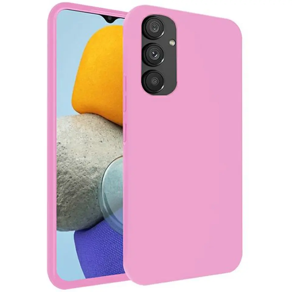 ⁨Beline Etui Candy Samsung A34 5G A346 jasnoróżowy/light pink⁩ w sklepie Wasserman.eu