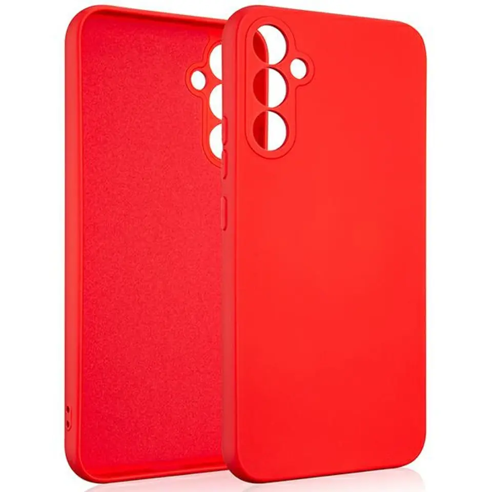 ⁨Beline Etui Silicone Samsung A34 5G A346 czerwony/red⁩ w sklepie Wasserman.eu