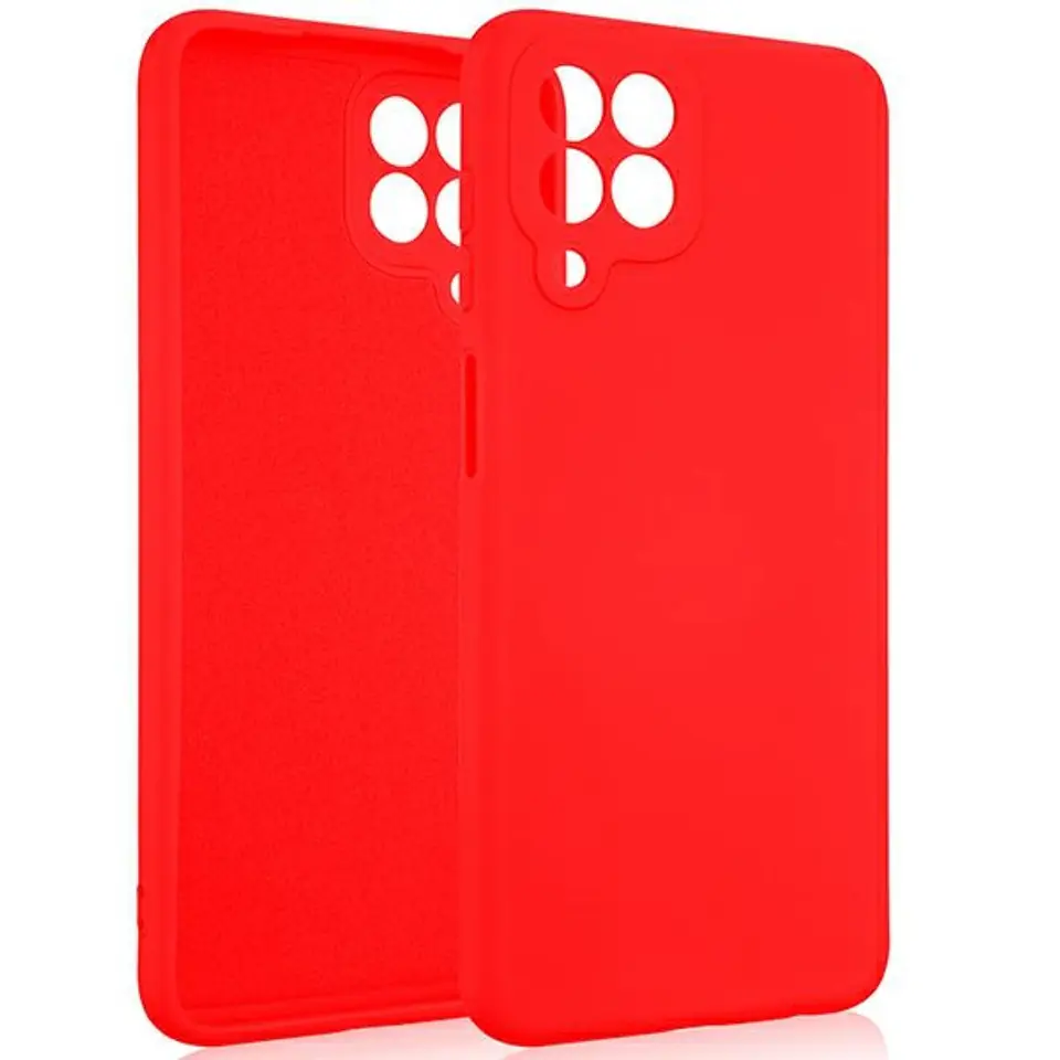 ⁨Beline Etui Silicone Samsung M33 5G M336 czerwony/red⁩ w sklepie Wasserman.eu
