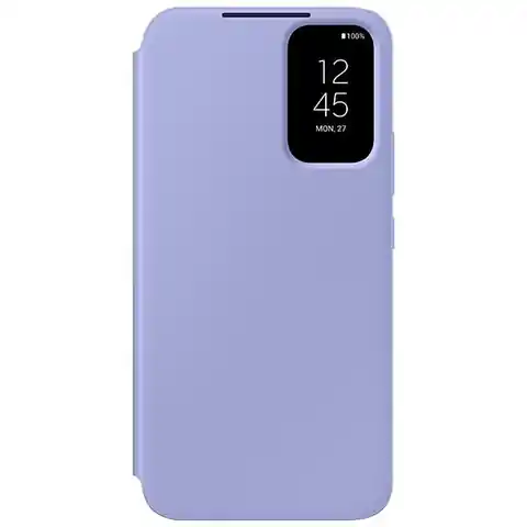 ⁨Etui Samsung EF-ZA346CVEGWW A34 5G A346 jagodowy/blueberry Smart View Wallet Case⁩ w sklepie Wasserman.eu