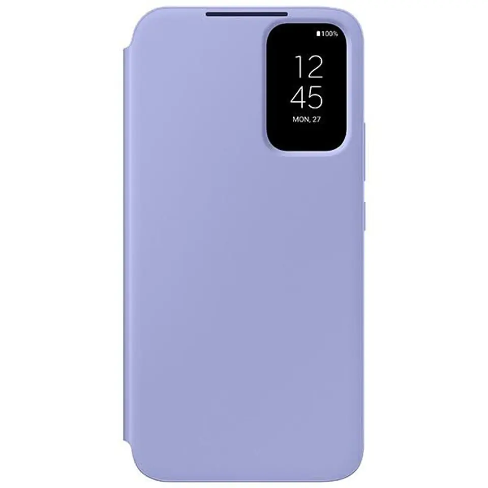 ⁨Etui Samsung EF-ZA346CVEGWW A34 5GA346 jagodowy/blueberry Smart View Wallet Case⁩ w sklepie Wasserman.eu