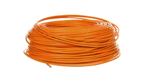 ⁨Installation cable H07V-K 1,5 orange 29142 /100m/⁩ at Wasserman.eu