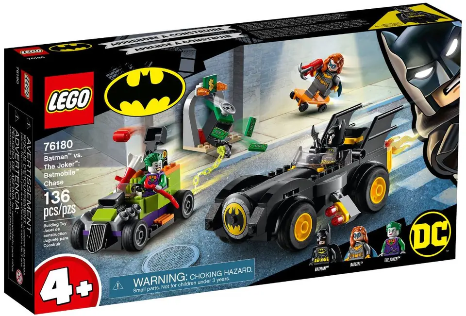 ⁨LEGO Super Heroes 76180 Batman kontra Joker: pościg Batmobilem⁩ w sklepie Wasserman.eu