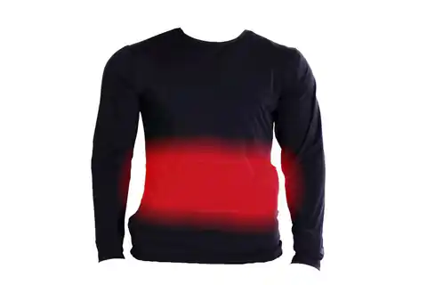 ⁨Bluza z ogrzewaniem Glovii GJ1L (L; kolor czarny)⁩ w sklepie Wasserman.eu