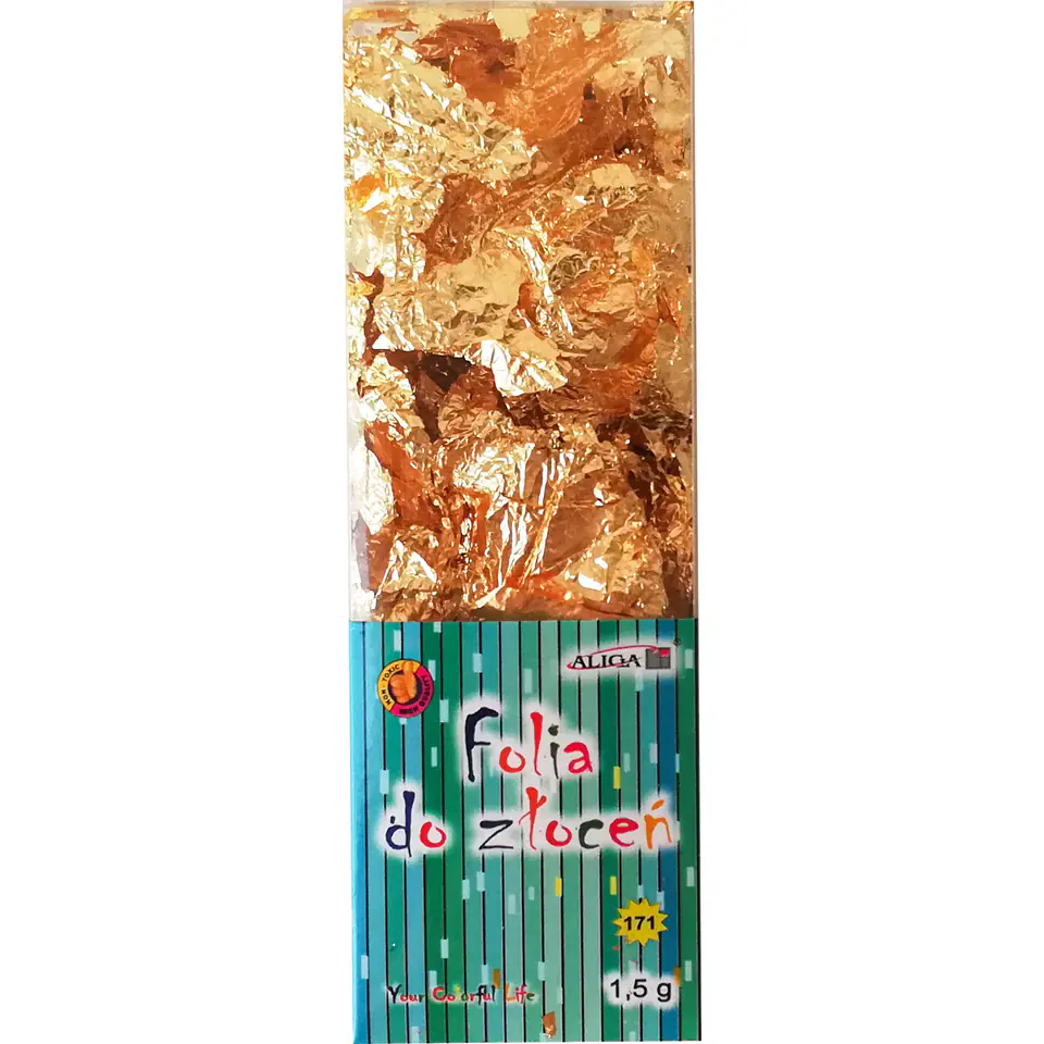 ⁨Folia do złoceń złota 1,5g MT-5245 ALIGA⁩ w sklepie Wasserman.eu