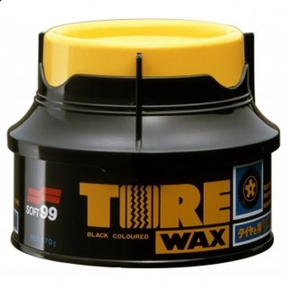 Soft99 Tire Black Wax - wosk do opon 170g w sklepie Wasserman.eu