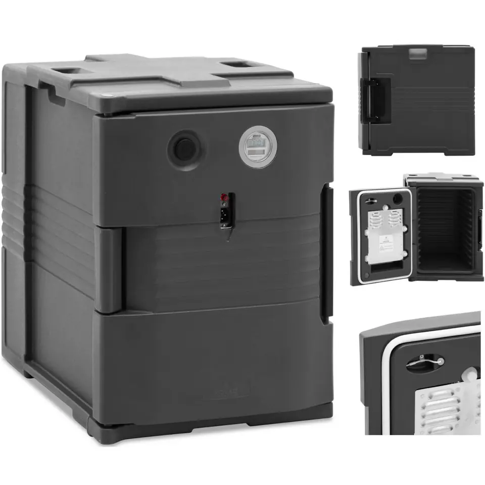 Termos pojemnik termoizolacyjny z podgrzewaczem elektrycznym do pojemników GN 1/1 w sklepie Wasserman.eu