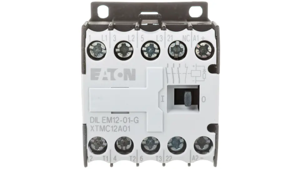 ⁨Power contactor 12A 3P 24VDC 0Z 1R DILEM12-01-G(24VDC) 127137⁩ at Wasserman.eu